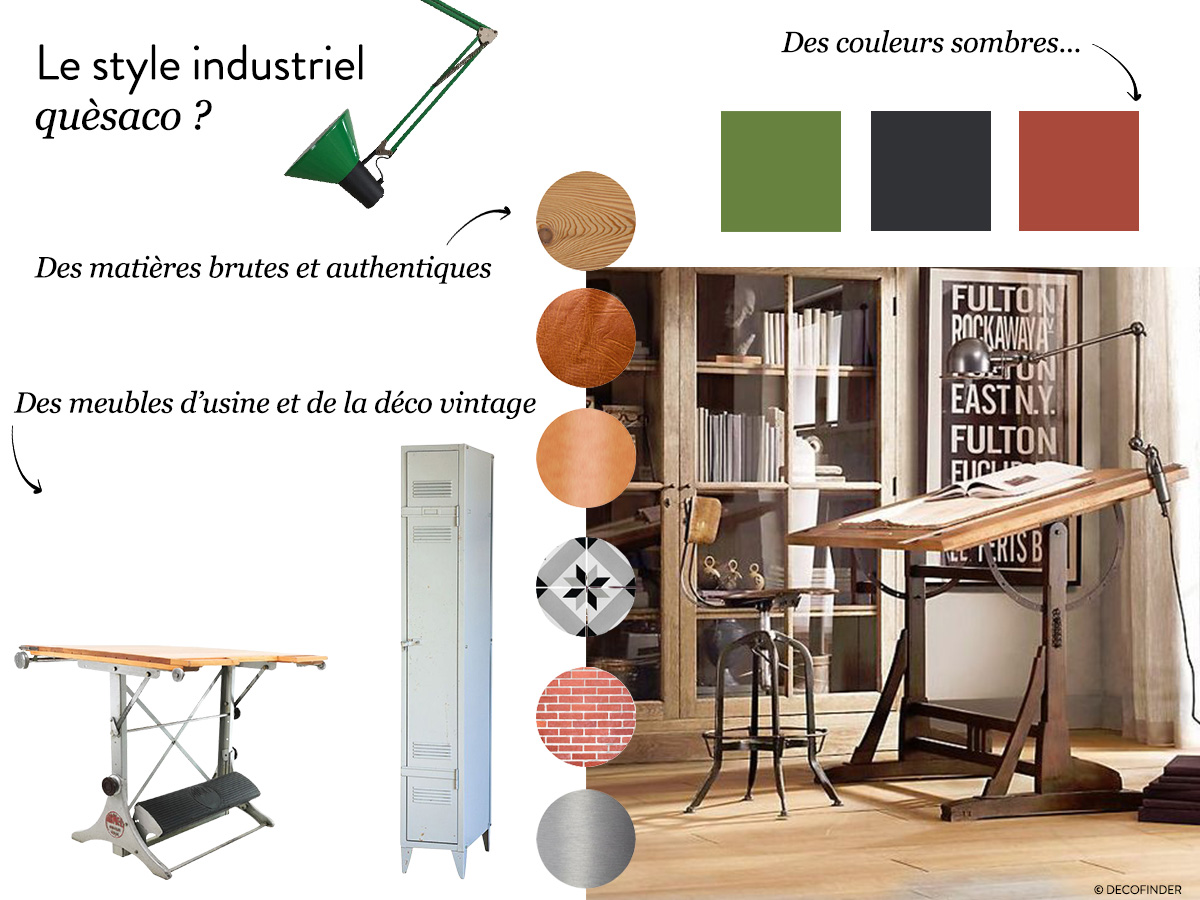 All the secrets for an industrial style interior!